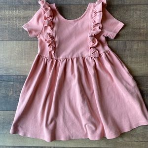 Alice + Ames Short Sleeve Ruffle Dress, Size 5